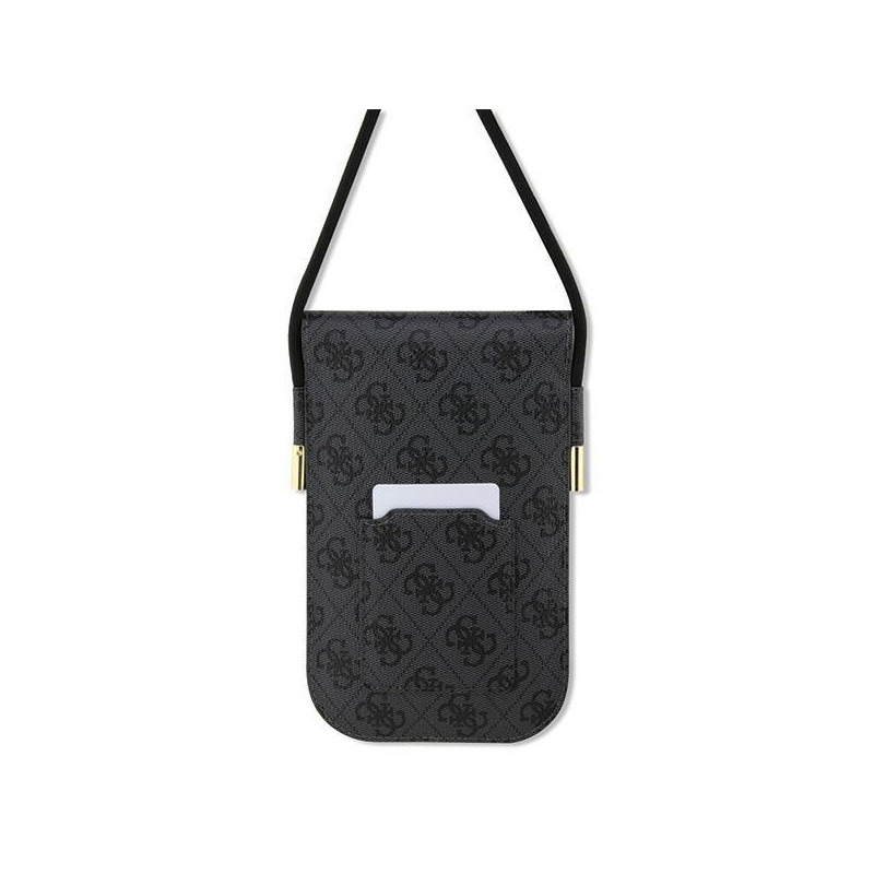 Guess 4G Metal Script Logo rankinė - juoda
