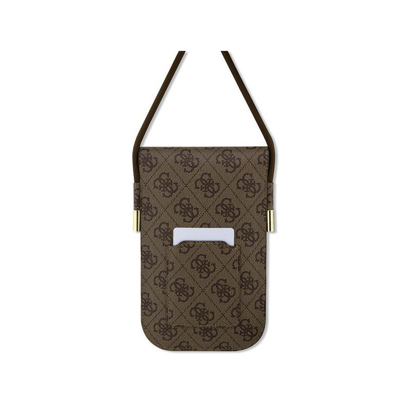 Guess 4G Metal Script Logo rankinė - ruda