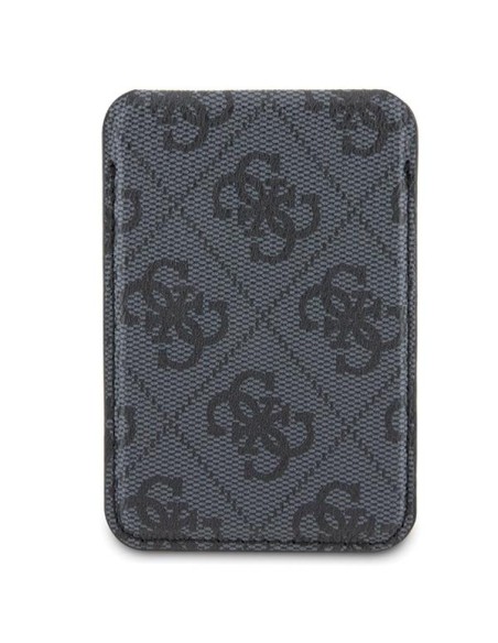 Guess MagSafe 4G Classic Logo magnetinė piniginė - juoda Guess MagSafe 4G Classic Logo magnetinė piniginė - juoda