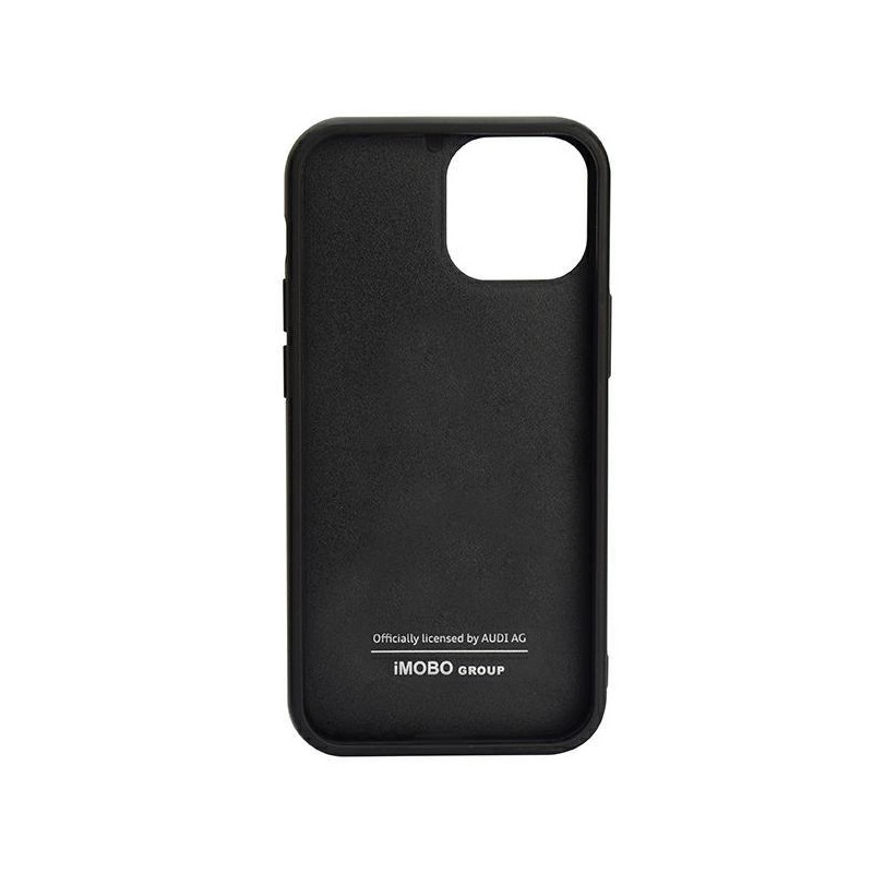 Audi Carbon Fiber dėklas iPhone 13 Pro Max - juodas