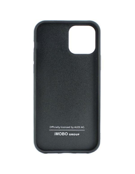 Audi Carbon Fiber dėklas iPhone 14 - juodas Audi Carbon Fiber dėklas iPhone 14 - juodas