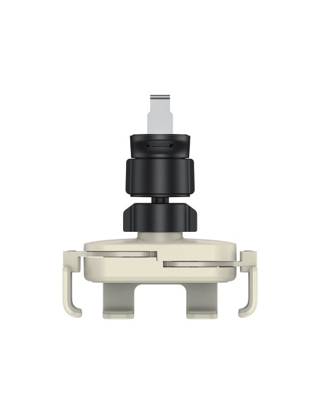 Gravitacinis automobilio telefono laikiklis oro ventiliacijai smėlio spalvos Gravitacinis automobilio telefono laikiklis oro ventiliacijai smėlio spalvos