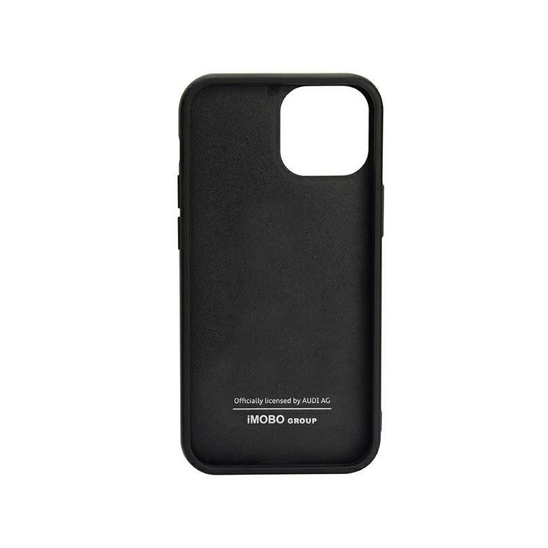 Audi Carbon Fiber dėklas iPhone 14 Pro Max - juodas