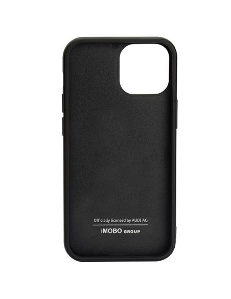 Audi Carbon Fibre Stripe dėklas iPhone 13 Pro Max - juodas Audi Carbon Fibre Stripe dėklas iPhone 13 Pro Max - juodas