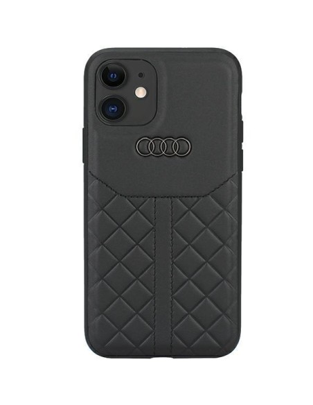 Audi tikros odos dėklas iPhone 11 / Xr - juodas