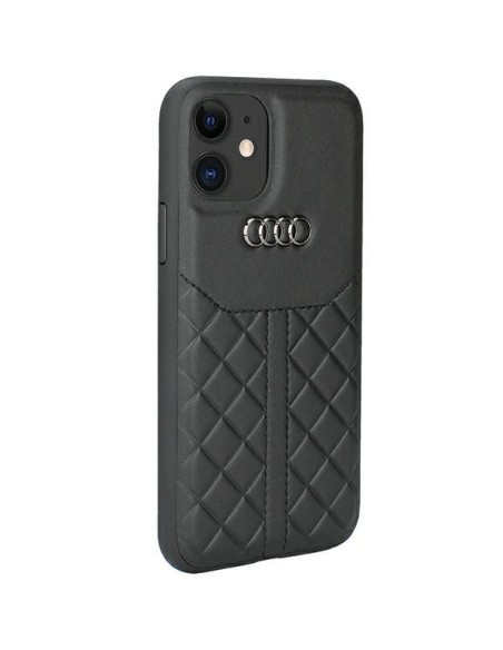 Audi tikros odos dėklas iPhone 11 / Xr - juodas