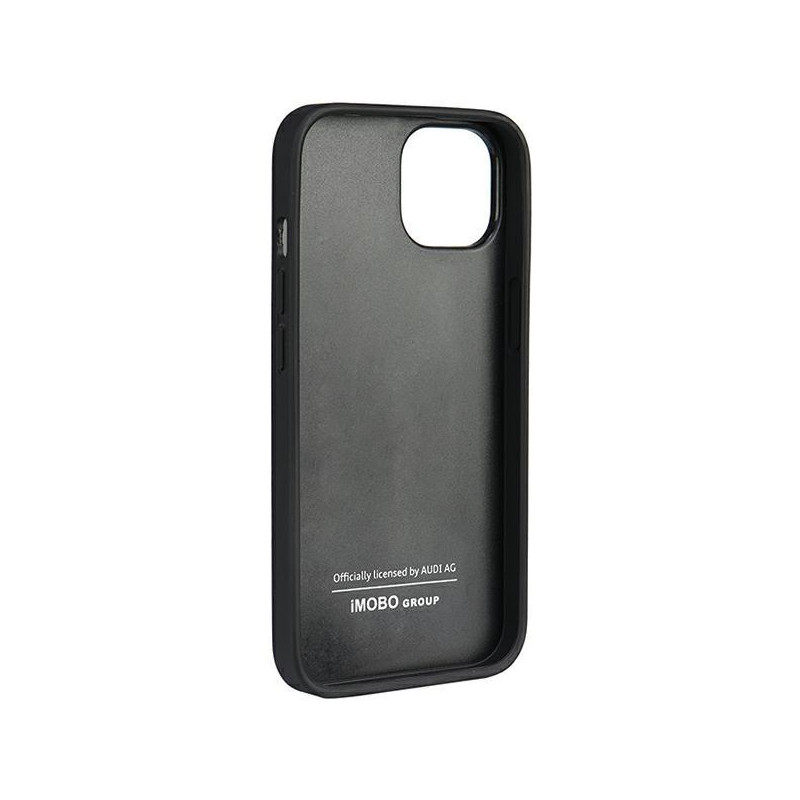 Audi tikros odos dėklas iPhone 12 / iPhone 12 Pro - juodas