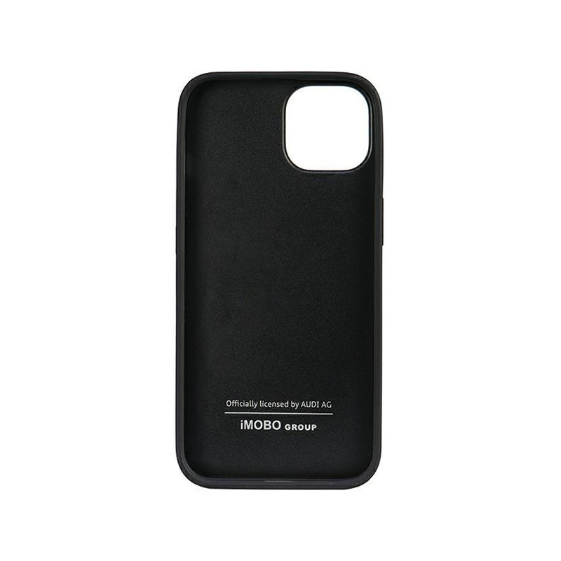 Audi tikros odos dėklas iPhone 12 / iPhone 12 Pro - juodas