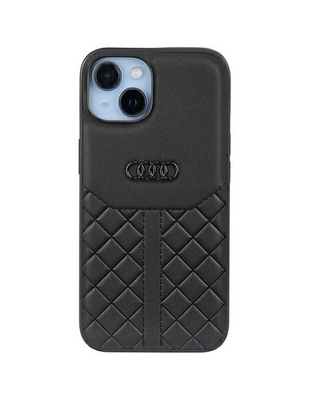 Audi tikros odos dėklas iPhone 14 - juodas