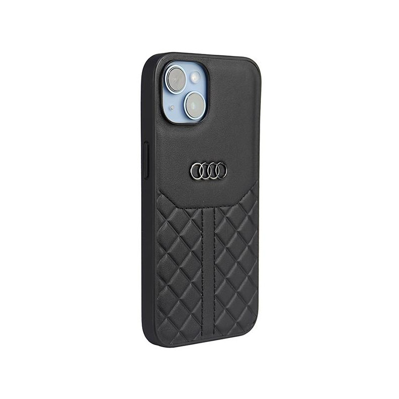 Audi tikros odos dėklas iPhone 14 - juodas