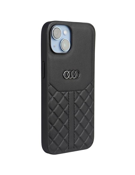 Audi tikros odos dėklas iPhone 14 - juodas