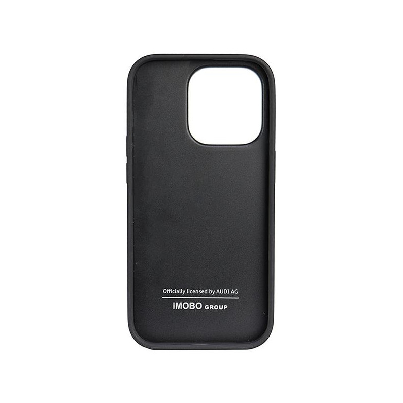 Audi tikros odos dėklas iPhone 14 Pro - juodas