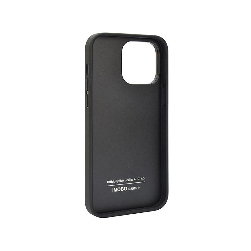 Audi tikros odos dėklas iPhone 14 Pro Max - juodas