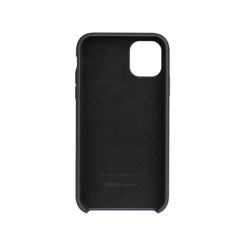 Audi silikoninis dėklas iPhone 12 / iPhone 12 Pro - juodas