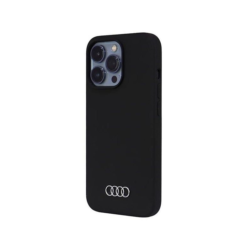 Audi silikoninis dėklas iPhone 13 Pro / iPhone 13 - juodas