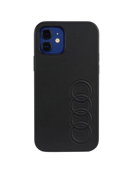 Audi sintetinės odos dėklas iPhone 11 Pro - juodas Audi sintetinės odos dėklas iPhone 11 Pro - juodas