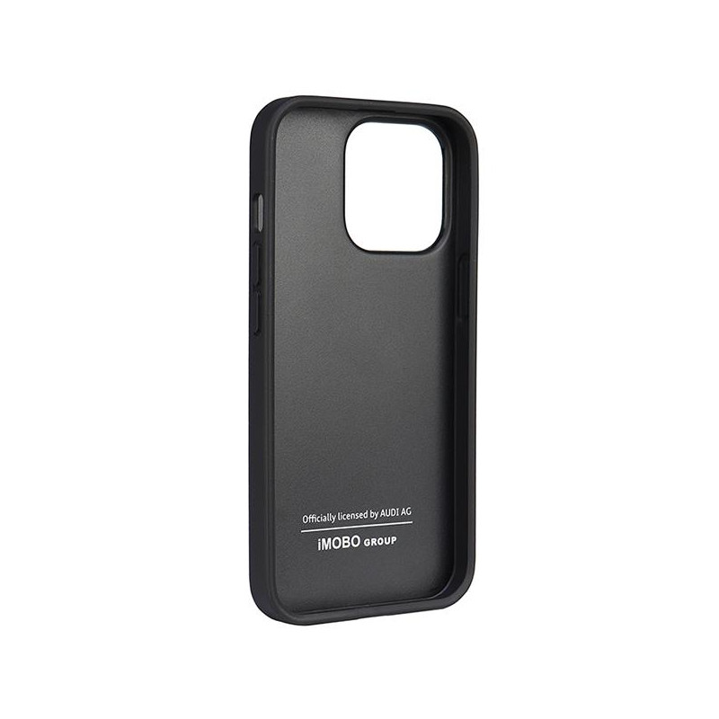 Audi sintetinės odos dėklas iPhone 13 Pro / iPhone 13 - juodas