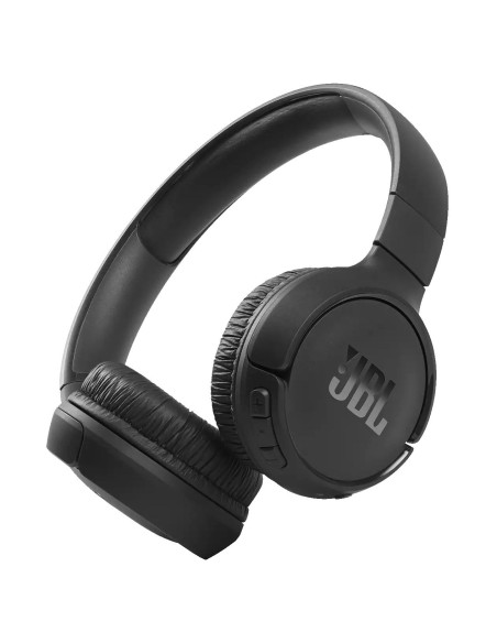 JBL Tune 510 ant ausies uždedamos belaidės ausinės – juodos JBL Tune 510 ant ausies uždedamos belaidės ausinės – juodos