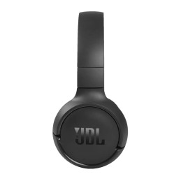 JBL Tune 510 ant ausies uždedamos belaidės ausinės – juodos