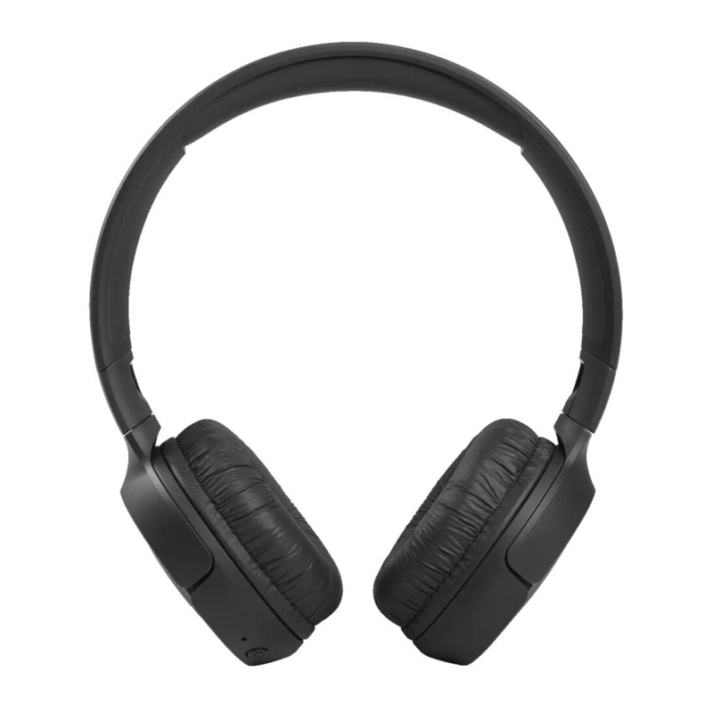 JBL Tune 510 ant ausies uždedamos belaidės ausinės – juodos