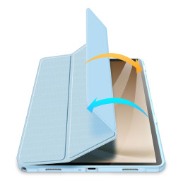 Dux Ducis Toby dėklas su atverčiamu stovu Samsung Galaxy Tab A9+ - mėlynas