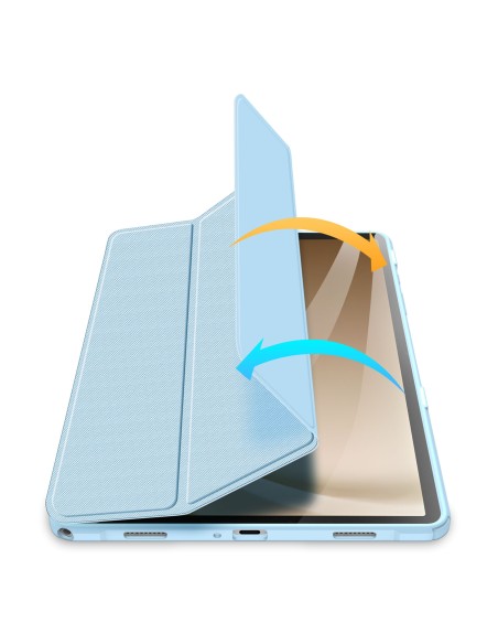 Dux Ducis Toby dėklas su atverčiamu stovu Samsung Galaxy Tab A9+ - mėlynas Dux Ducis Toby dėklas su atverčiamu stovu Samsung Galaxy Tab A9+ - mėlynas