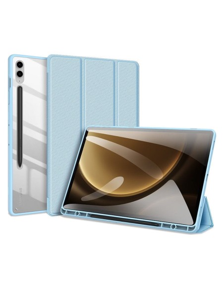 Dux Ducis Toby dėklas su atverčiamu stovu Samsung Galaxy Tab S9 FE Plus - mėlynas Dux Ducis Toby dėklas su atverčiamu stovu Samsung Galaxy Tab S9 FE Plus - mėlynas