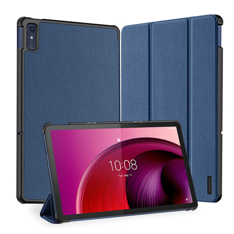 Dux Ducis Domo išmanusis miego dėklas Lenovo Tab M10 10.6& 39 & 39 planšetiniam kompiuteriui - mėlynas Dux Ducis Domo išmanusis miego dėklas Lenovo Tab M10 10.6& 39 & 39 planšetiniam kompiuteriui - mėlynas