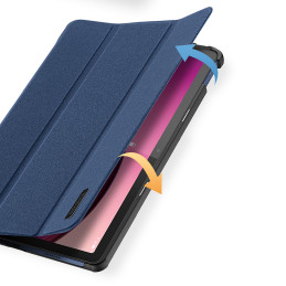 Dux Ducis Domo išmanusis miego dėklas Lenovo Tab M10 10.6& 39 & 39 planšetiniam kompiuteriui - mėlynas