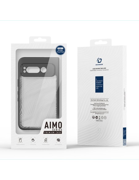 Dux Ducis Aimo šarvuotas dėklas, skirtas Google Pixel Fold - juodas Dux Ducis Aimo šarvuotas dėklas, skirtas Google Pixel Fold - juodas