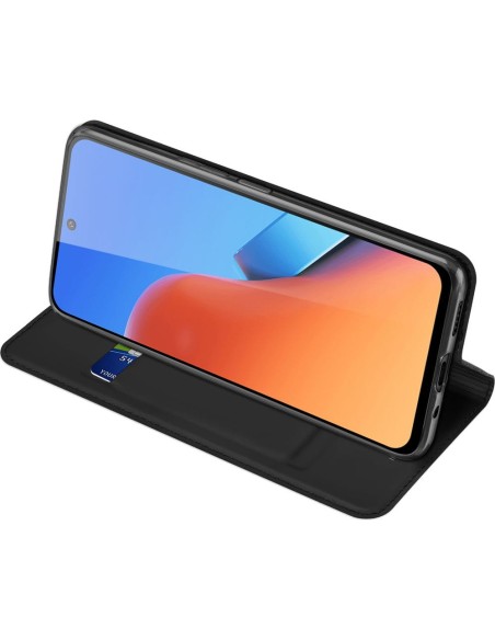 Dux Ducis Skin Pro ekologiškos odos dėklas, skirtas Xiaomi Poco M6 Pro/ Redmi 12/ Redmi 12R - juodas Dux Ducis Skin Pro ekologiškos odos dėklas, skirtas Xiaomi Poco M6 Pro/ Redmi 12/ Redmi 12R - juodas