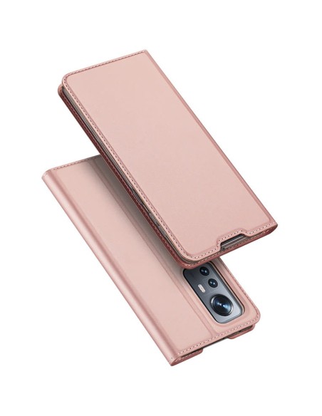 Dux Ducis Skin Pro atverčiamas dėklas, piniginė ir stovas Xiaomi Poco M6 Pro / Redmi 12/ 12R - rožinė Dux Ducis Skin Pro atverčiamas dėklas, piniginė ir stovas Xiaomi Poco M6 Pro / Redmi 12/ 12R - rožinė