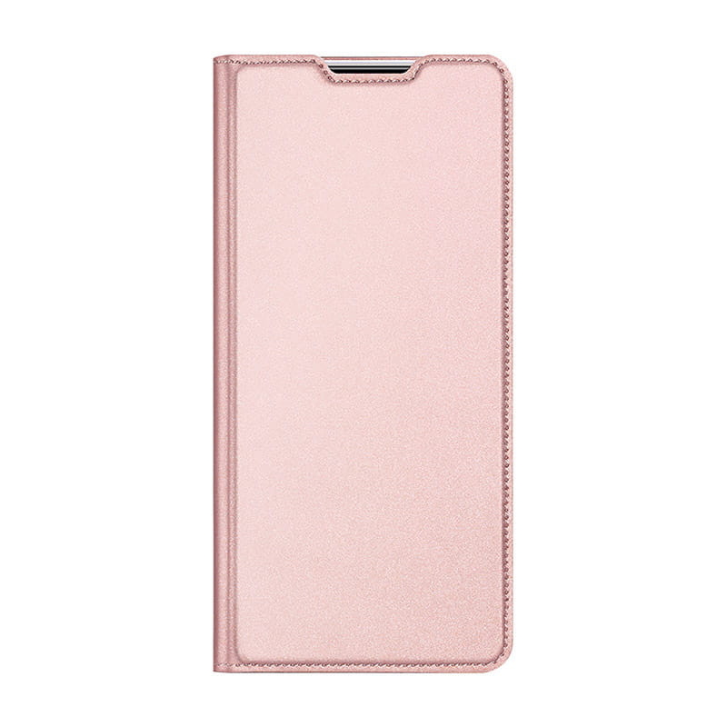 Dux Ducis Skin Pro atverčiamas dėklas, piniginė ir stovas Xiaomi Poco M6 Pro / Redmi 12/ 12R - rožinė