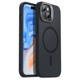 ESR Cloud Kickstand Halolock dėklas su MagSafe, skirtas iPhone 15 - juodas