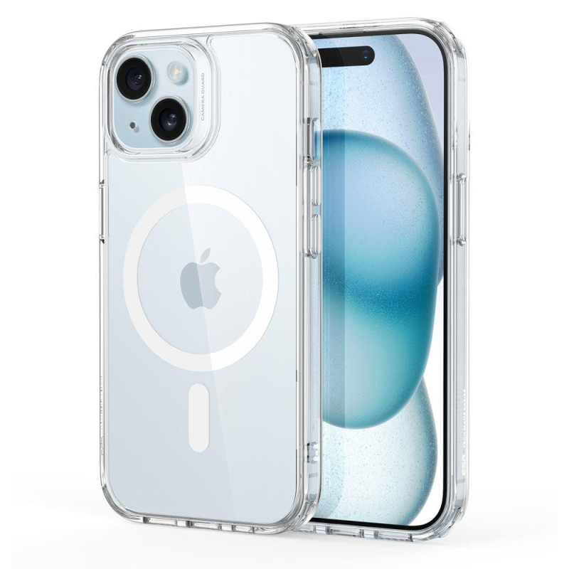 ESR Classic Hybrid Halolock dėklas su MagSafe iPhone 15 - skaidrus ESR Classic Hybrid Halolock dėklas su MagSafe iPhone 15 - skaidrus