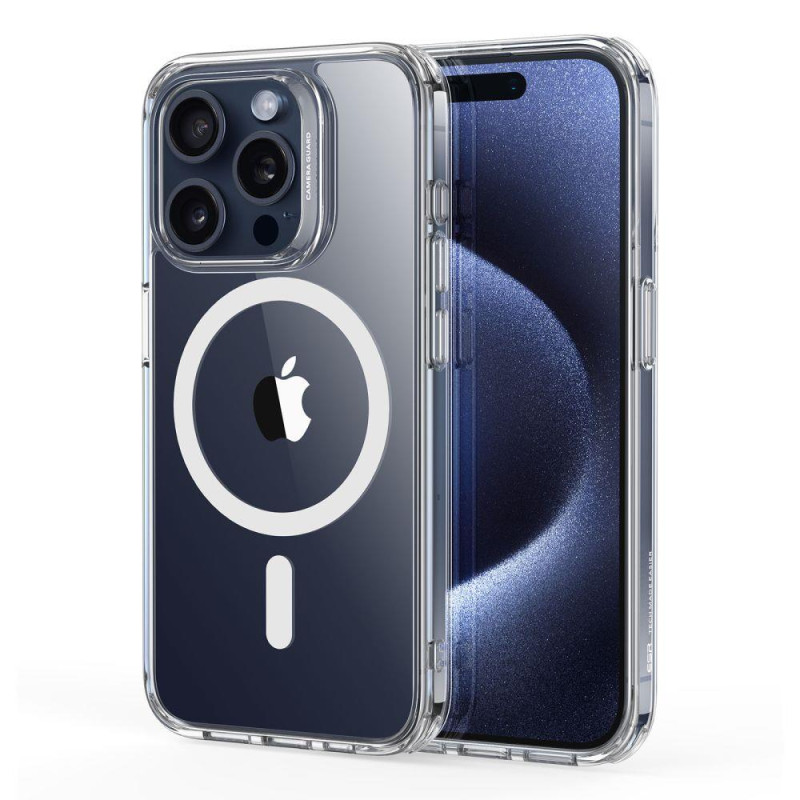 ESR Classic Hybrid Halolock MagSafe dėklas skirtas iPhone 15 Pro Max - skaidrus ESR Classic Hybrid Halolock MagSafe dėklas skirtas iPhone 15 Pro Max - skaidrus