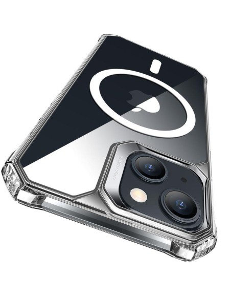 ESR Air Armor Halolock MagSafe dėklas iPhone 15 - skaidrus