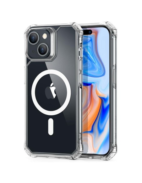 ESR Air Armor Halolock MagSafe dėklas iPhone 15 Plus - skaidrus