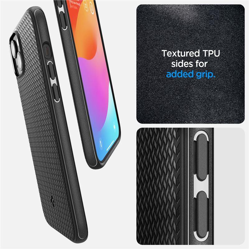 Spigen Mag Armor MagSafe dėklas iPhone 15 - matinė juoda
