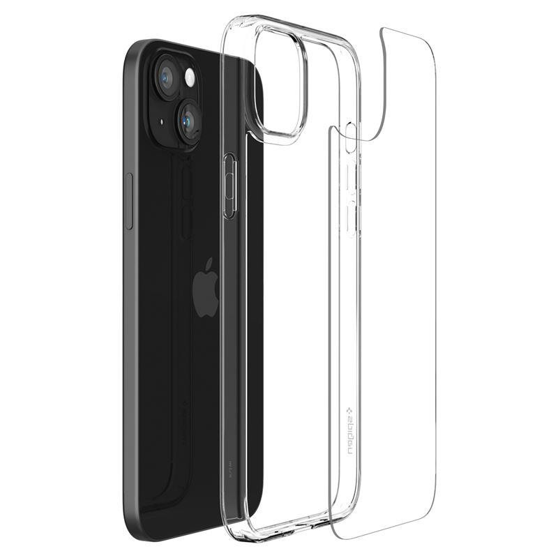 Spigen Airskin Hybrid dėklas iPhone 15 Plus - skaidrus
