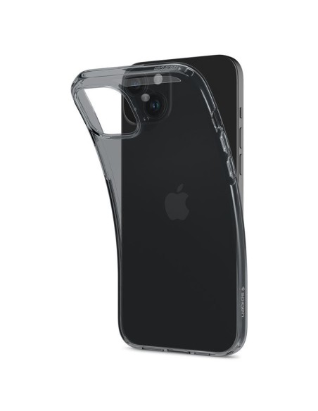Spigen Crystal Flex dėklas iPhone 15 - pilkai skaidrus Spigen Crystal Flex dėklas iPhone 15 - pilkai skaidrus