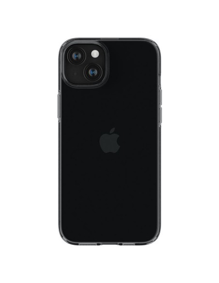 Spigen Crystal Flex dėklas iPhone 15 - pilkai skaidrus Spigen Crystal Flex dėklas iPhone 15 - pilkai skaidrus