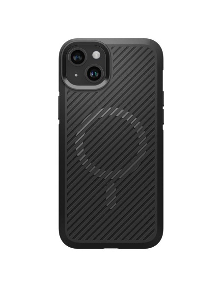 Spigen Core Armor Mag dėklas su MagSafe iPhone 15 - matinė juoda Spigen Core Armor Mag dėklas su MagSafe iPhone 15 - matinė juoda