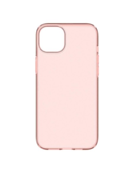Spigen Crystal Flex dėklas iPhone 15 Plus - rožinis ir skaidrus