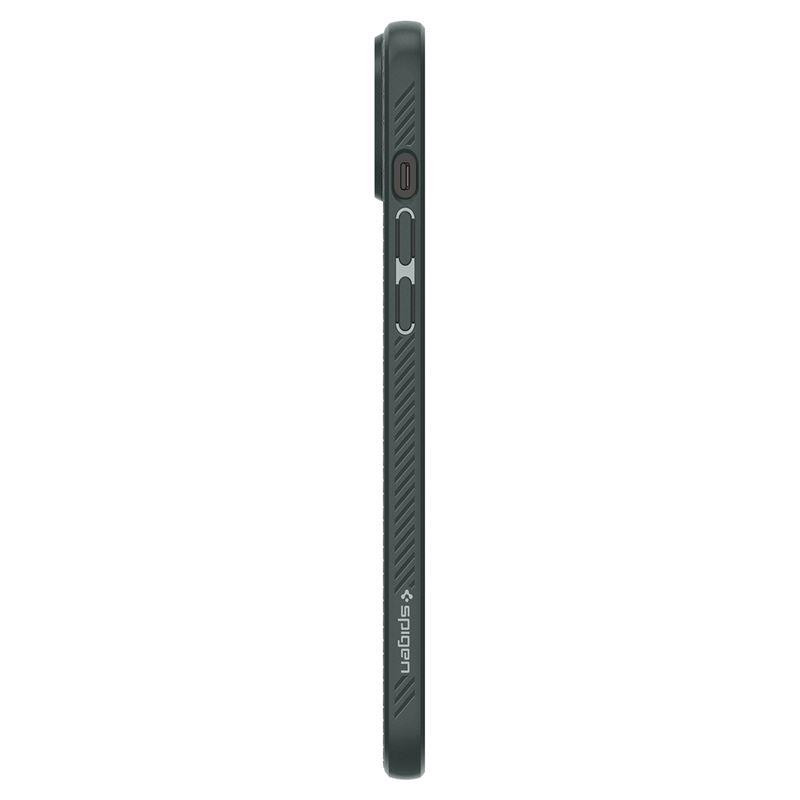 Spigen Liquid Air dėklas iPhone 15 Plus - tamsiai žalias Spigen Liquid Air dėklas iPhone 15 Plus - tamsiai žalias