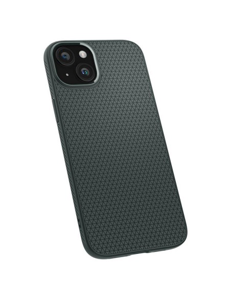 Spigen Liquid Air dėklas iPhone 15 Plus - tamsiai žalias Spigen Liquid Air dėklas iPhone 15 Plus - tamsiai žalias