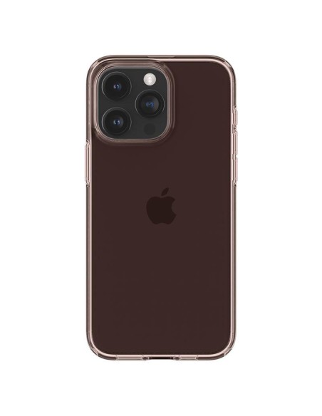 Spigen Crystal Flex dėklas iPhone 15 Pro Max - rožinis ir skaidrus Spigen Crystal Flex dėklas iPhone 15 Pro Max - rožinis ir skaidrus