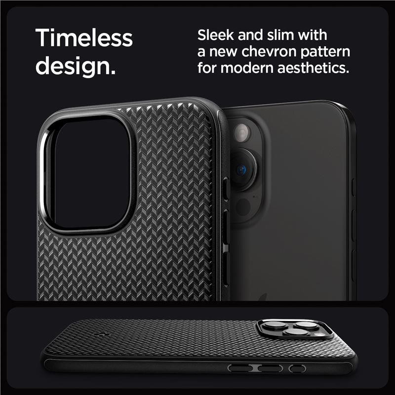 Spigen Mag Armor dėklas su MagSafe iPhone 15 Pro - matinė juoda