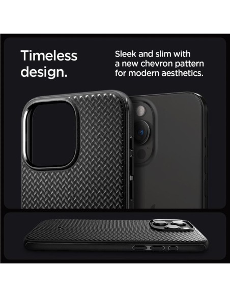 Spigen Mag Armor dėklas su MagSafe iPhone 15 Pro - matinė juoda Spigen Mag Armor dėklas su MagSafe iPhone 15 Pro - matinė juoda