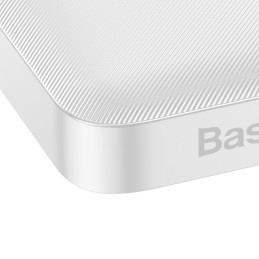 Bipow maitinimo blokas su ekranu 10000mAh USB-A microUSB kabelis 0,25m baltas
